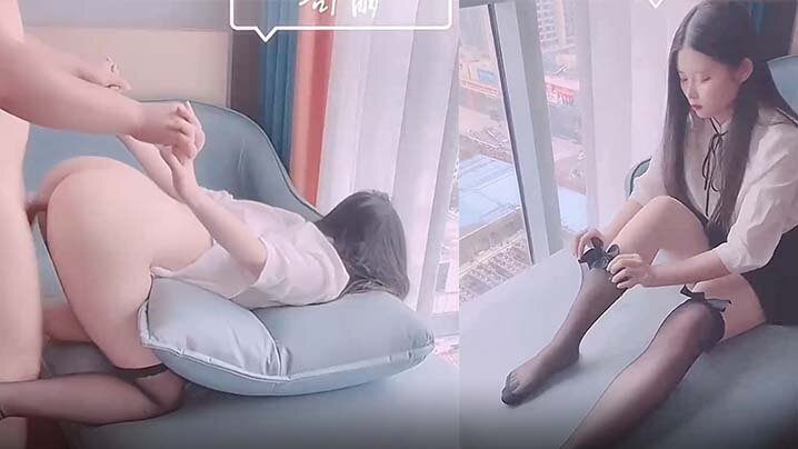 反差学妹司雨黑丝足交肛塞加持前后夹击窗前性爱玉手2_0攻速榨精爆射